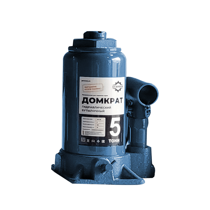 domkrat-butylochnyj-gearsen-5 Домкрат гидравлический GEARSEN 5,0 т, (GHJ 50) - 1